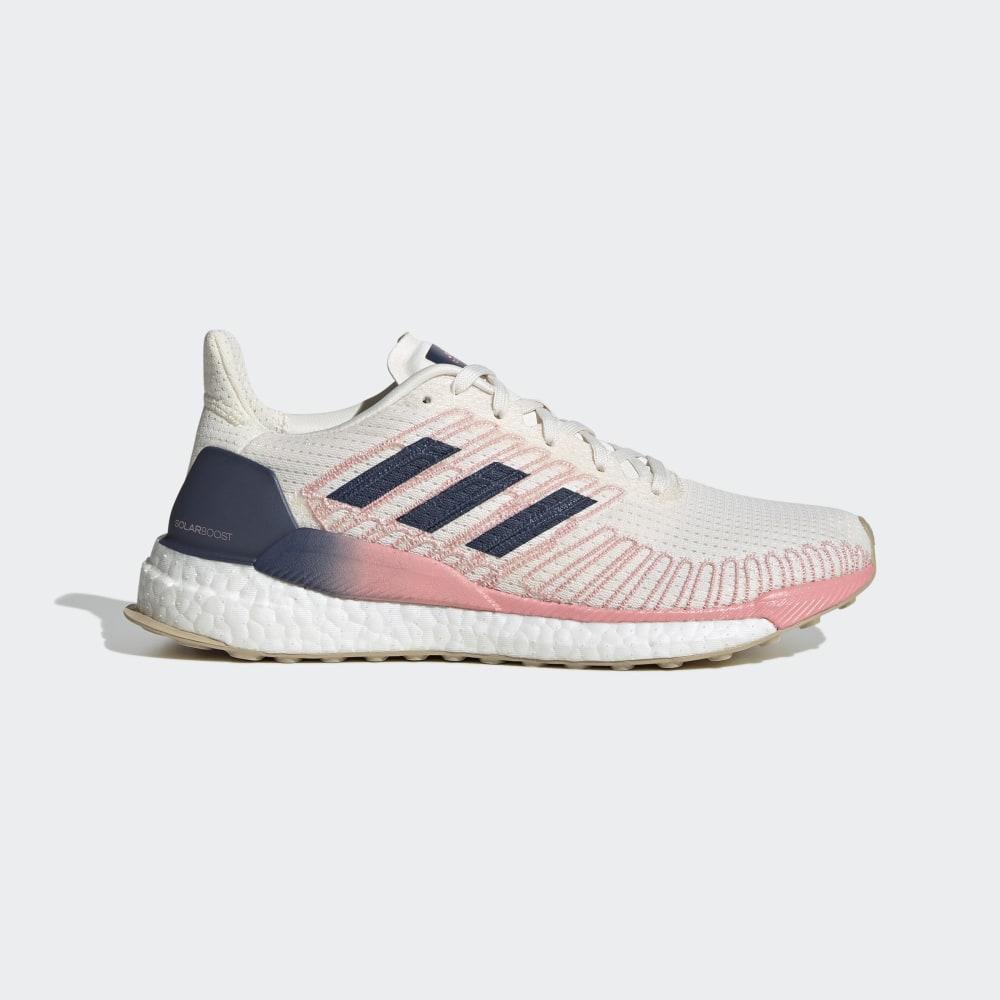 Bocanci Munte Adidas Solarboost 19 Dama Romania - Albi/Indigo/Roz EG2361
